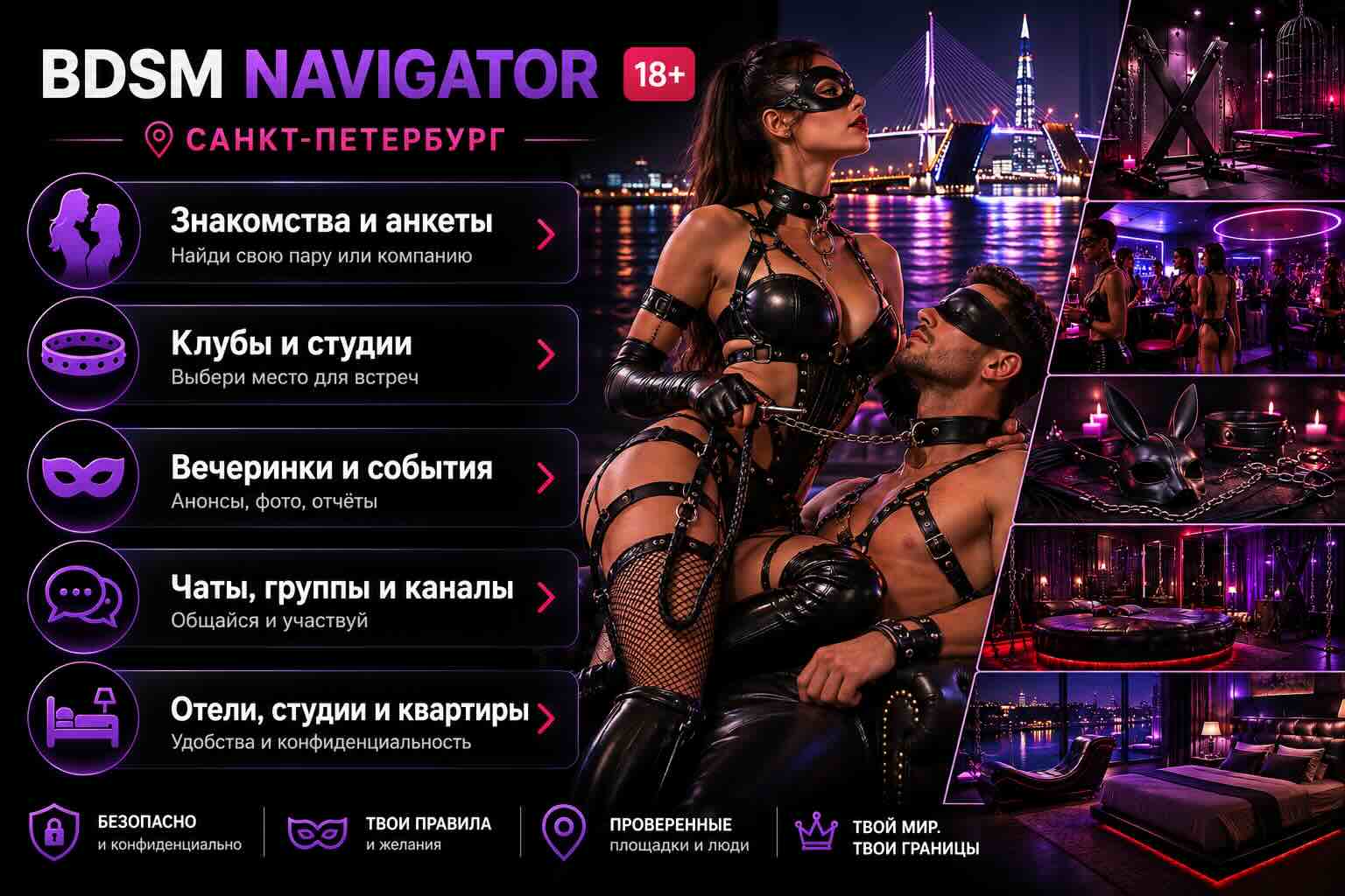 БДСМ госпожа Санкт-Петербург (СПб) — анкеты, знакомства и клубы
